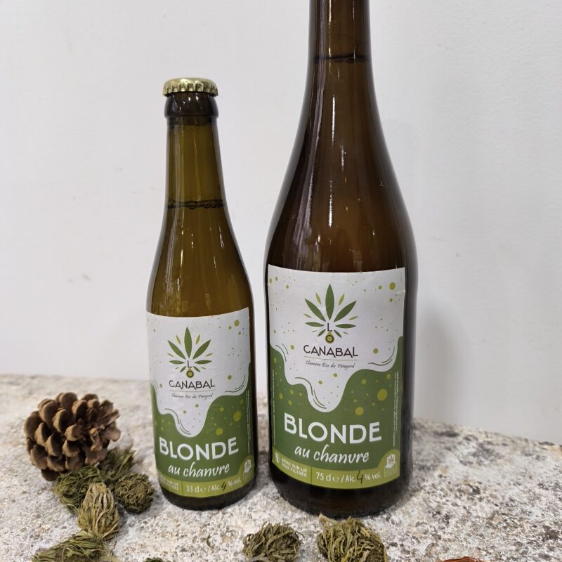 Bière Blonde au Chanvre Lo Canabal