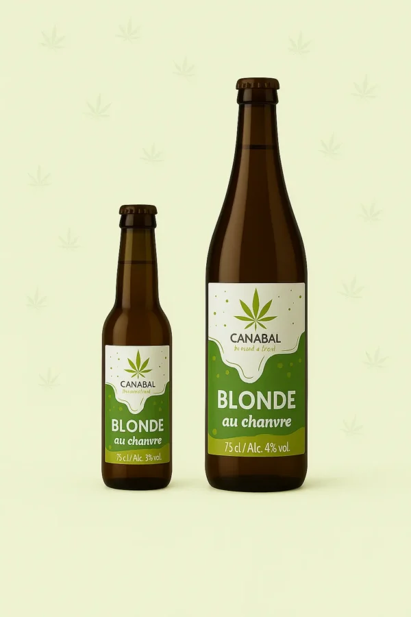 Bière Blonde au Chanvre