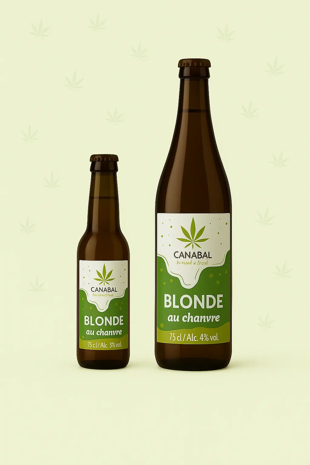 Bière Blonde au Chanvre