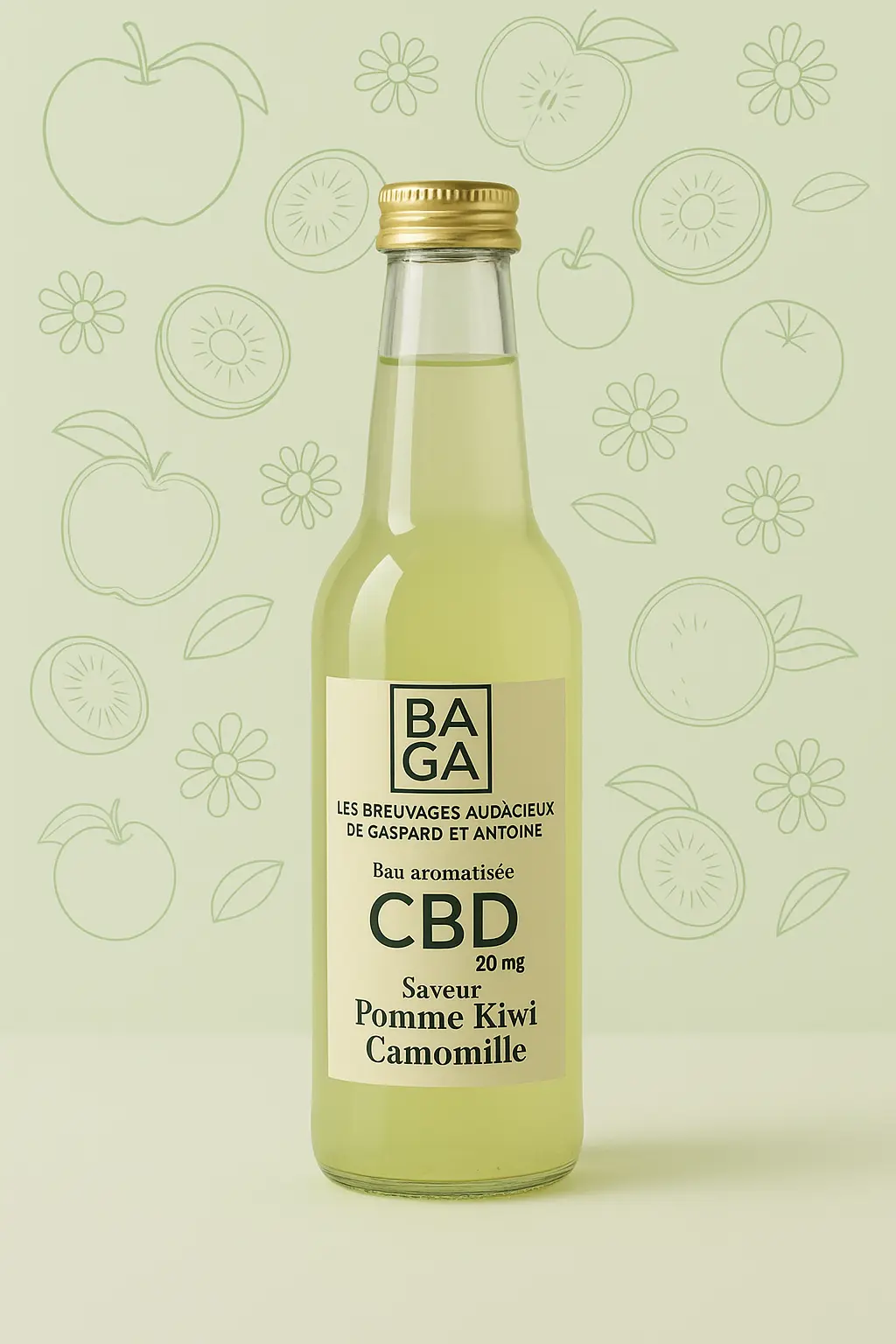 Eau Aromatisée au CBD