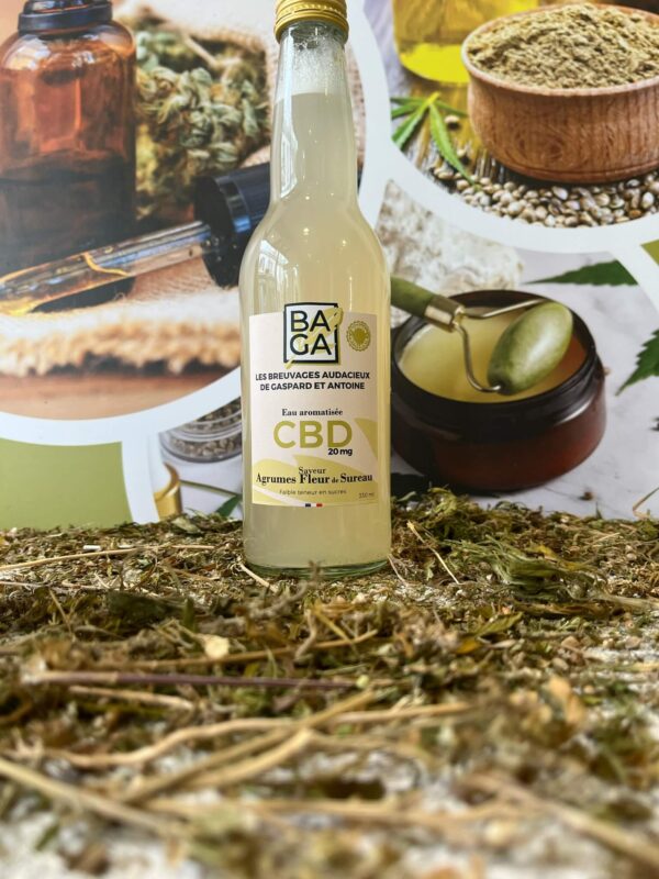 Eau Gazeuse Aromatisée au CBD – Image 2