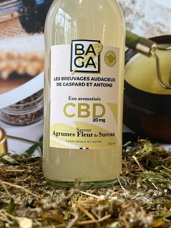 Eau Gazeuse Aromatisée au CBD – Image 3