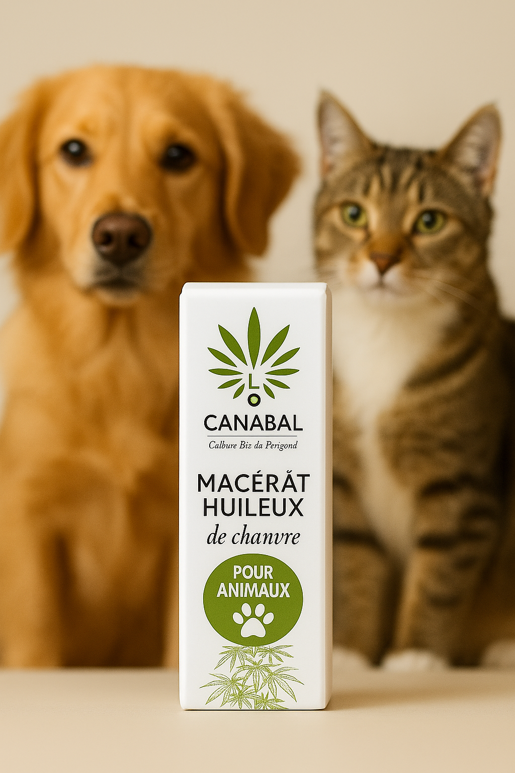 Macérât Huileux pour Animaux CBD