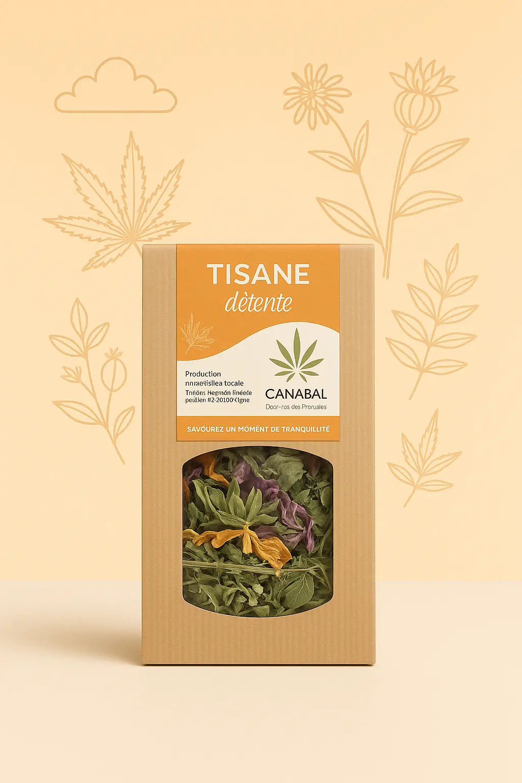 Tisane détente CBD